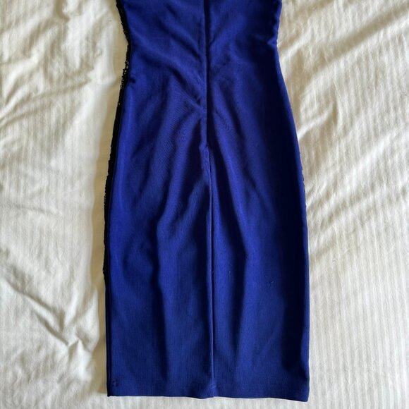 EUC Lipsy London Bandage Dress with Lace Detailing & Keyhole Back - Picture 8 of 9